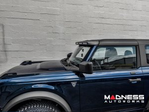 Ford Bronco Windshield Light Bar - Integrated Roof Light Bar System - Oracle - LED - Black